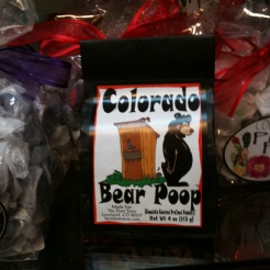 Photo of package of Colorado Bear Poop candy
